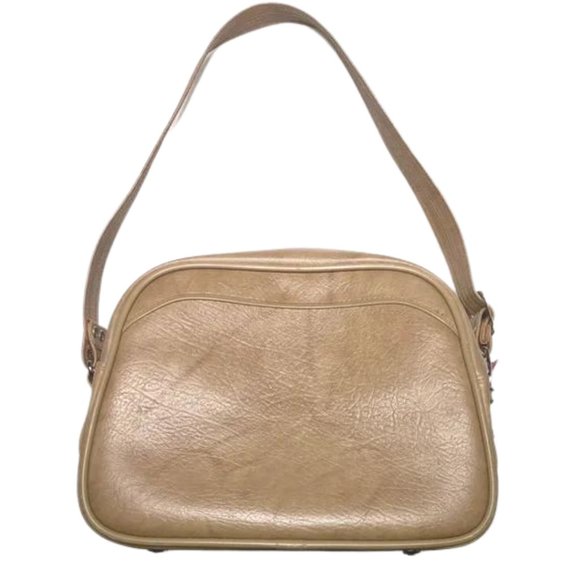 American Tourister Vintage 1960's Soft Shell Light Tan Retro Travel Bag RARE - Picture 6 of 16